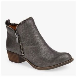 Lucky Brand Bartalino Ankle Zipper Boots/Booties Size 9.5